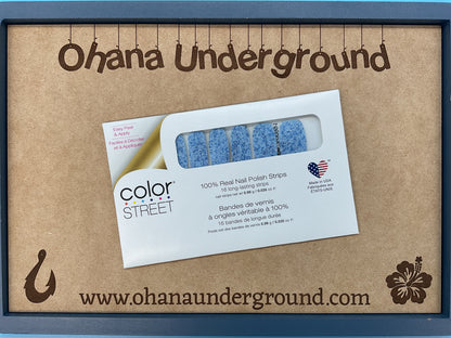 Color Street Nail Strips | Ice Castle | Real Polish | Easy Apply