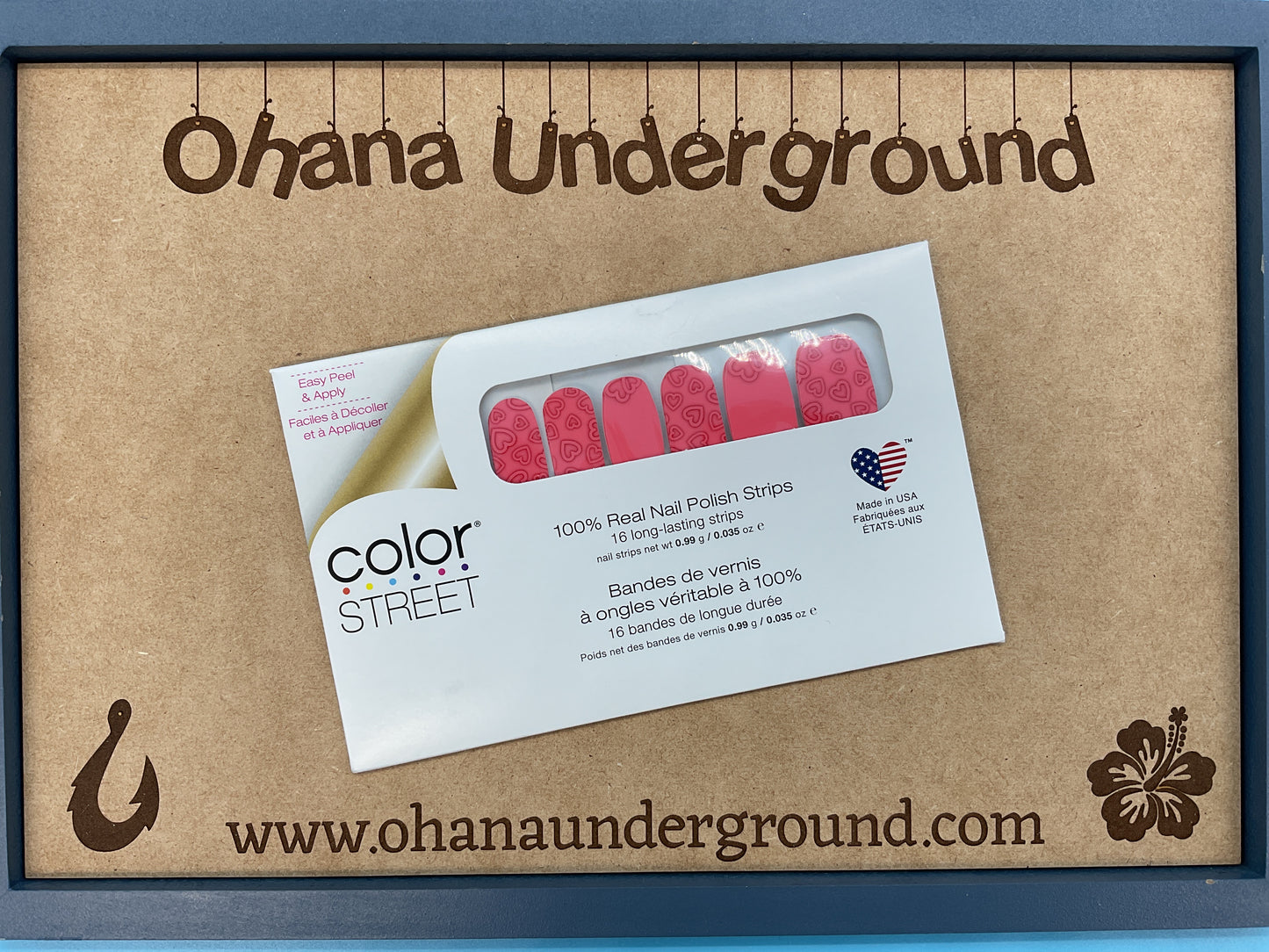 Color Street Nail Strips | Heartthrob | Real Polish | Easy Apply |