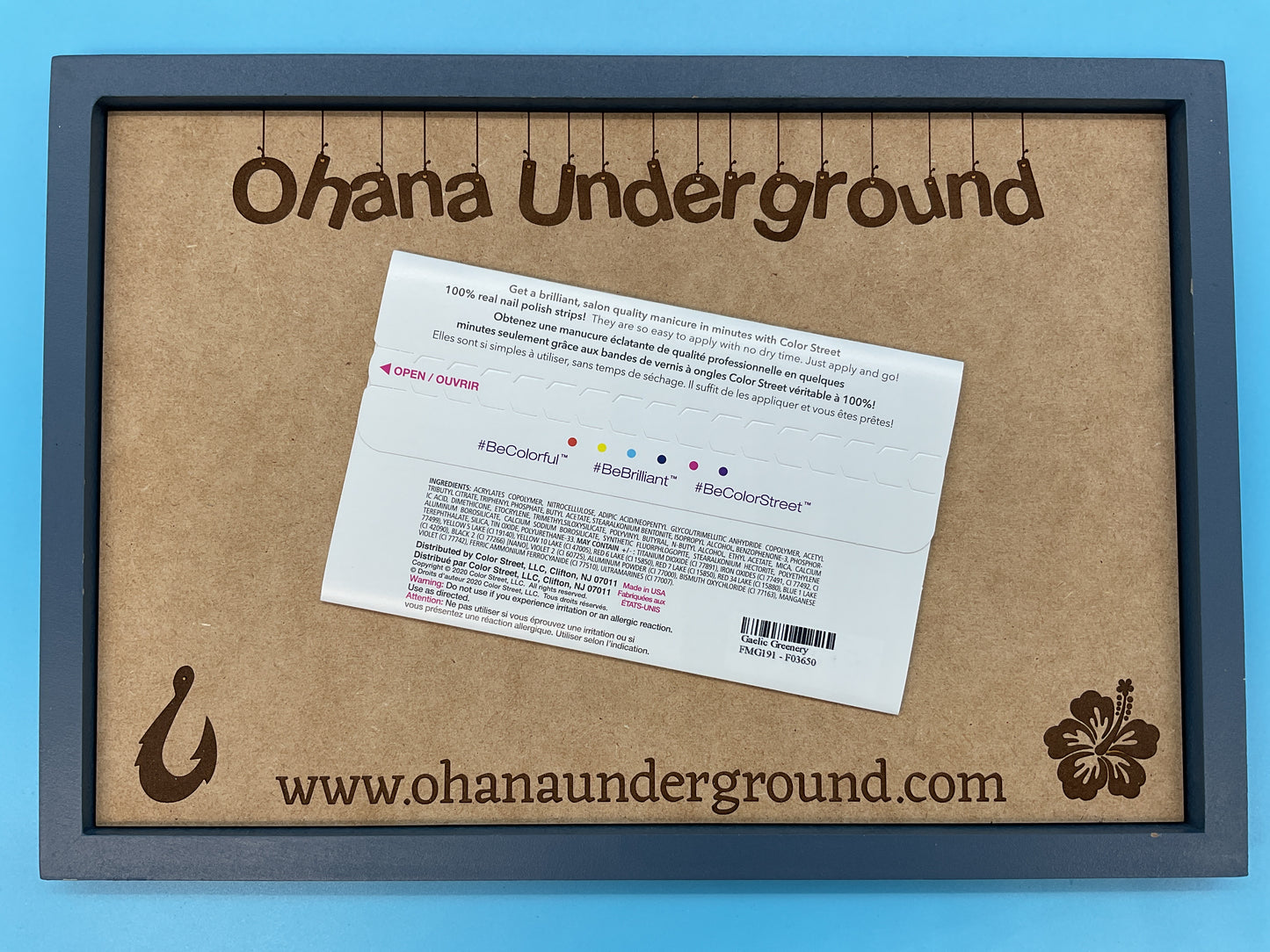 Color Street Nail Strips | Gaelic Greenery | Real Polish | Easy Apply |