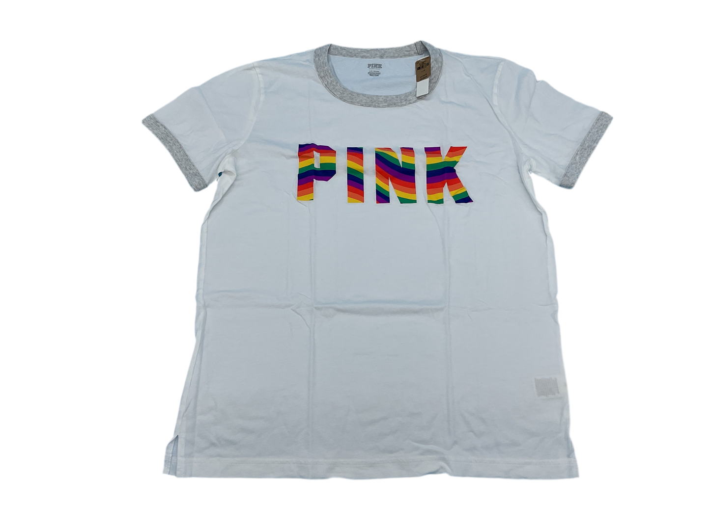 *NEW* Victoria’s Secret PINK Rainbow T-Shirt *Large*