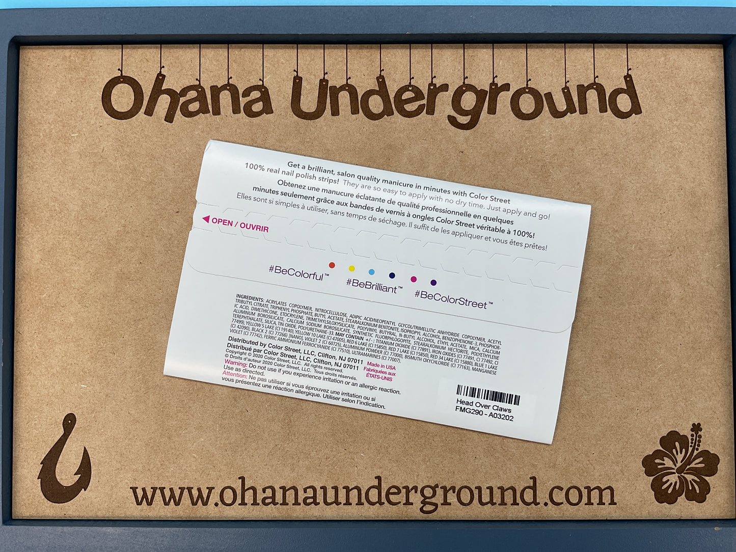 Color Street Nail Strips | Head Over Claws | Real Polish | Easy Apply |