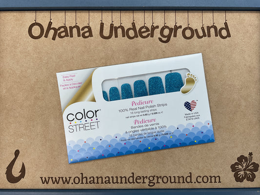 Color Street Nail Strips | Pedicure | How Swede It Is | Real Polish | Easy Apply