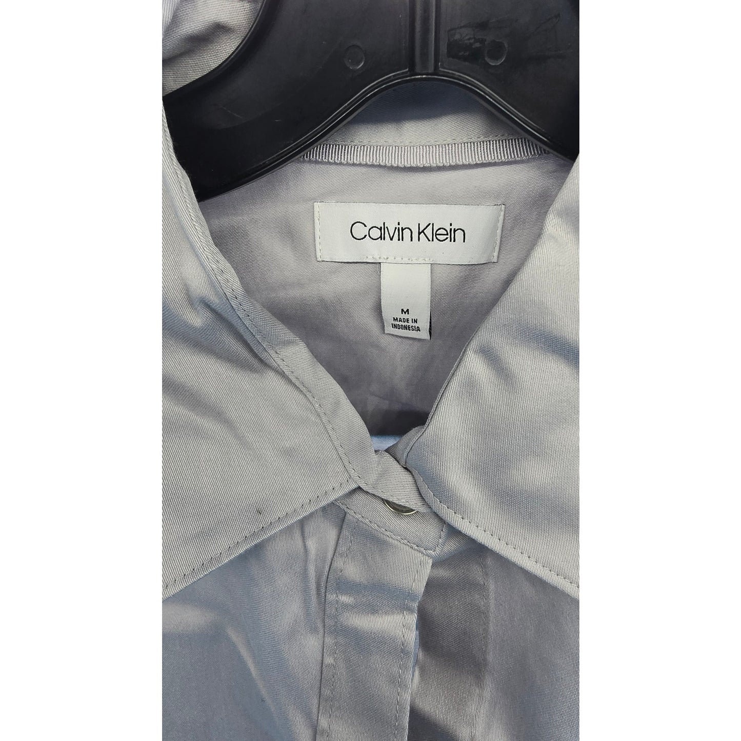Calvin Klein Women’s Grey Dress Shirt Size M