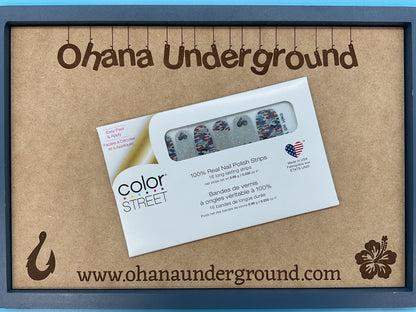 Color Street Nail Strips | Awareness Shade | Heart of the Hero | Real Polish | Easy Apply