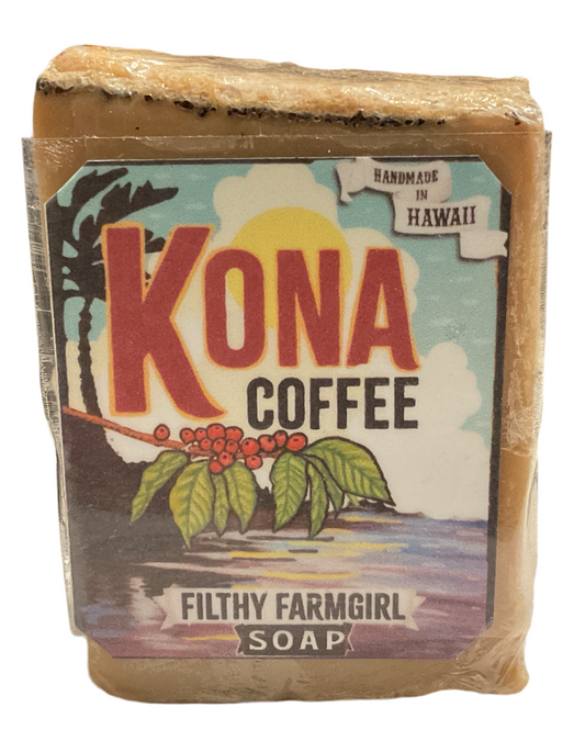 Filthy Farmgirl ~ Soap *Kona Coffee* Small Bar (2 oz)