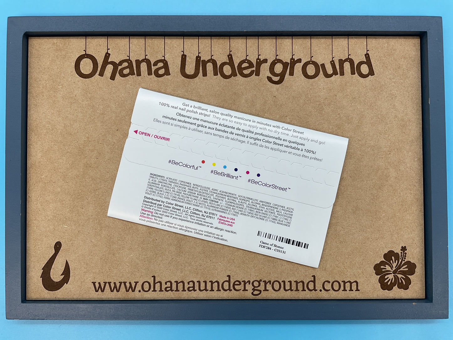 Color Street Nail Strips | Game of Stones | Real Polish | Easy Apply |