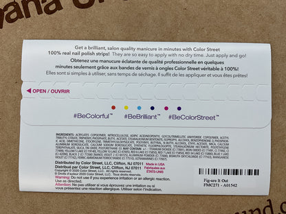 Color Street Nail Strips | Fig-ure It Out | Real Polish | Easy Apply