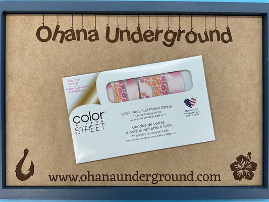 Color Street Nail Strips | Grow with the Flow | Real Polish | Easy Apply |