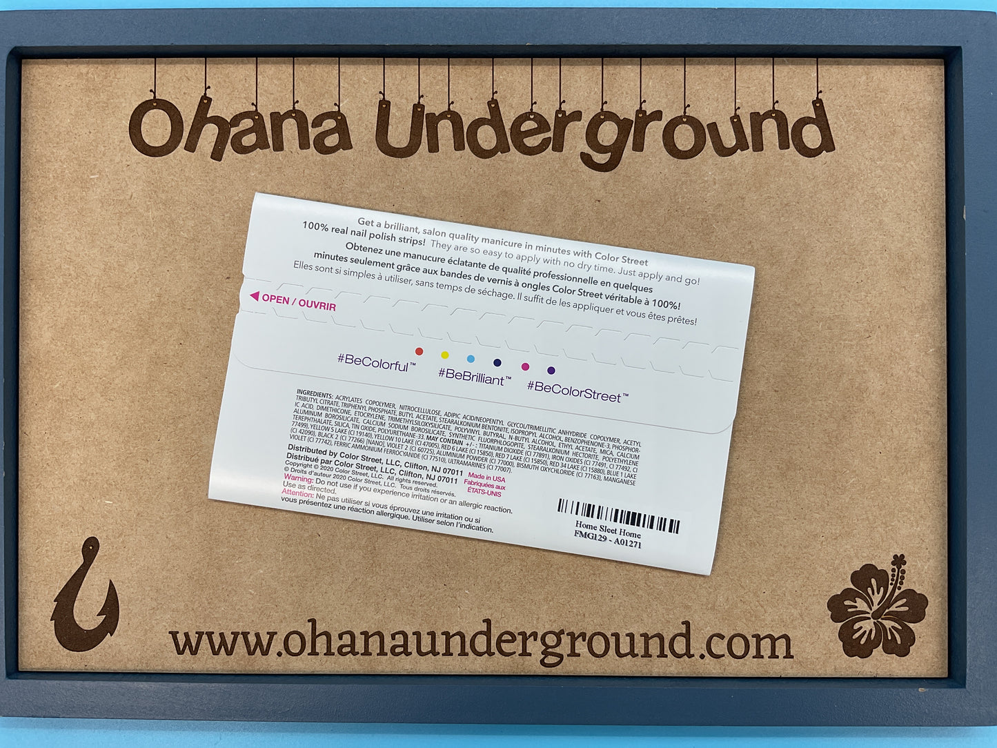 Color Street Nail Strips | Home Sleet Home | Real Polish | Easy Apply |