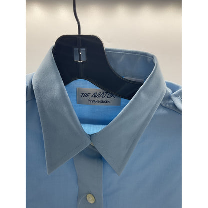 Van Heusen The Aviator Womens Button Up Size 10A-L/S