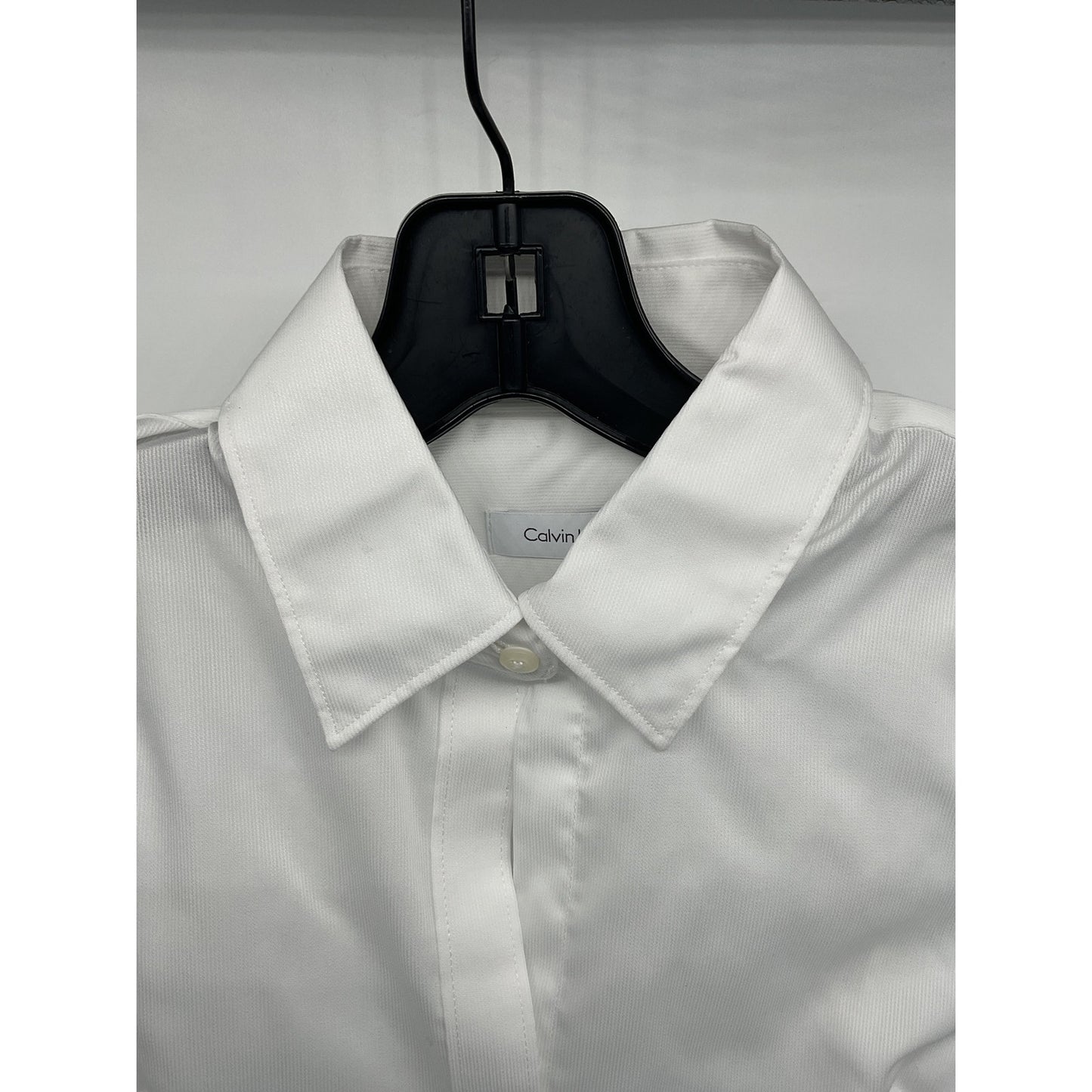 Calvin Klein Women’s Long-Sleeve Dress Shirt – M (8–10)