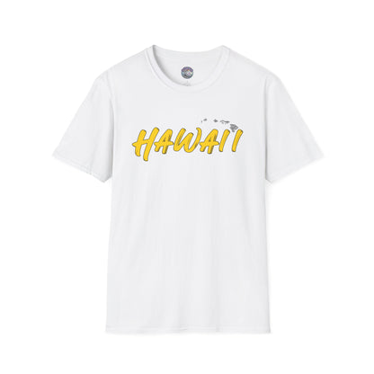 Hawaii Softstyle Unisex T Shirt White