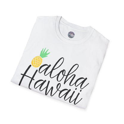 Shaka Brands Aloha Hawaii Pineapple T Shirt S-2XL