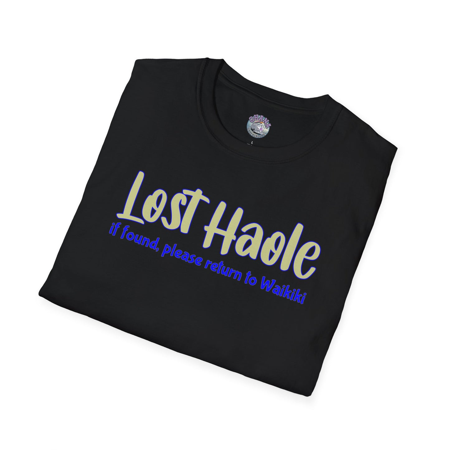Lost Haole Unisex T Shirt White
