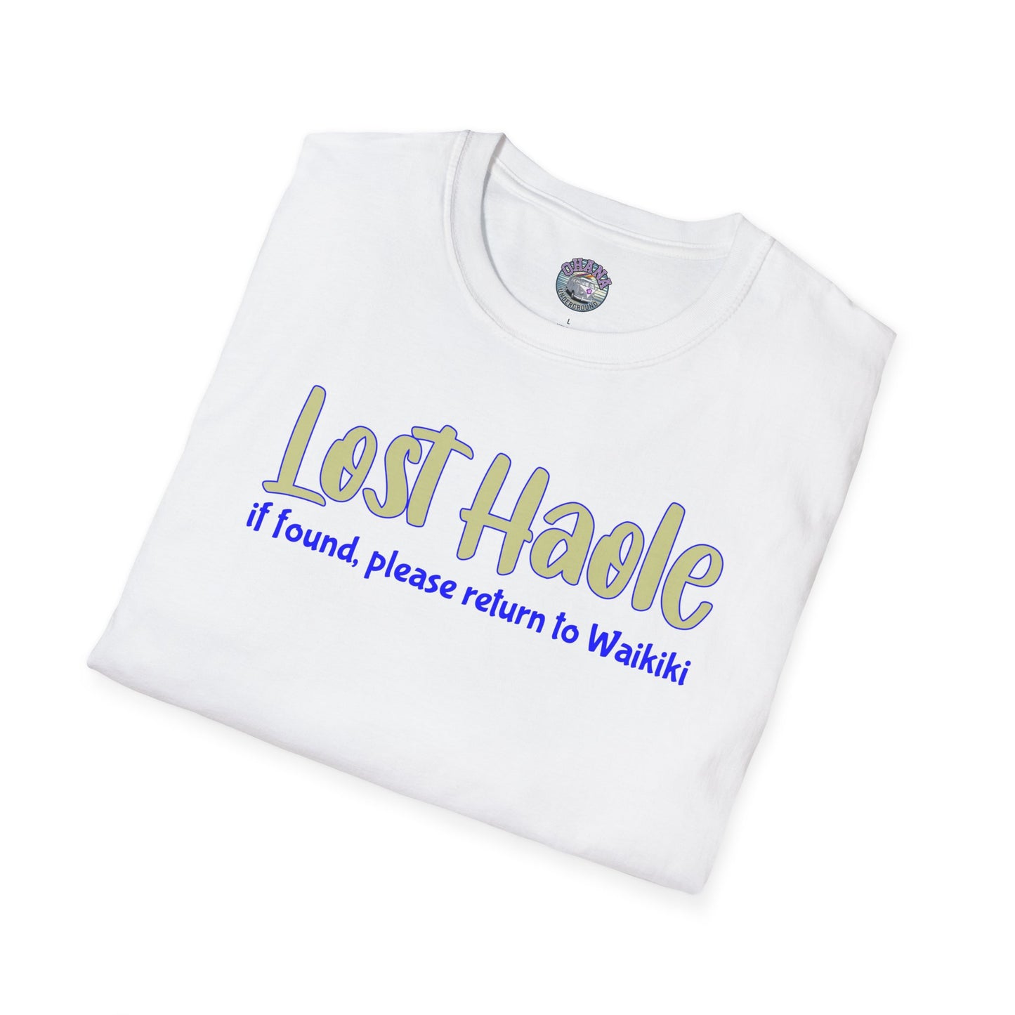 Lost Haole Unisex T Shirt White