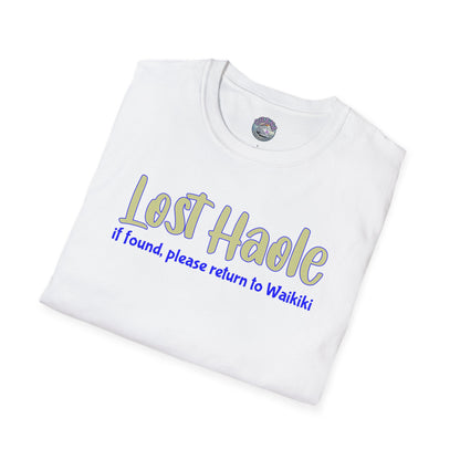 Lost Haole Unisex T Shirt White