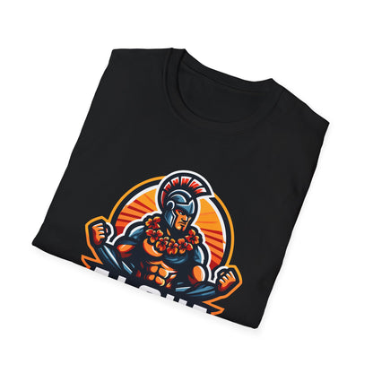Aloha Warrior T-Shirt — Hawaiian Spartan Surf Vibe Tee