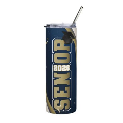 Senior 2026 Stainless Steel Tumbler - Graduation Travel Cup
