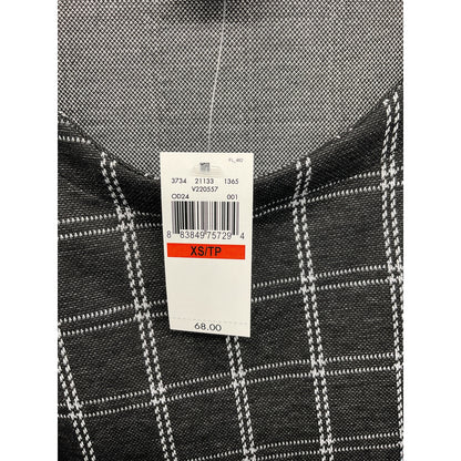 Van Heusen Women’s Plaid Stretch Top – XS