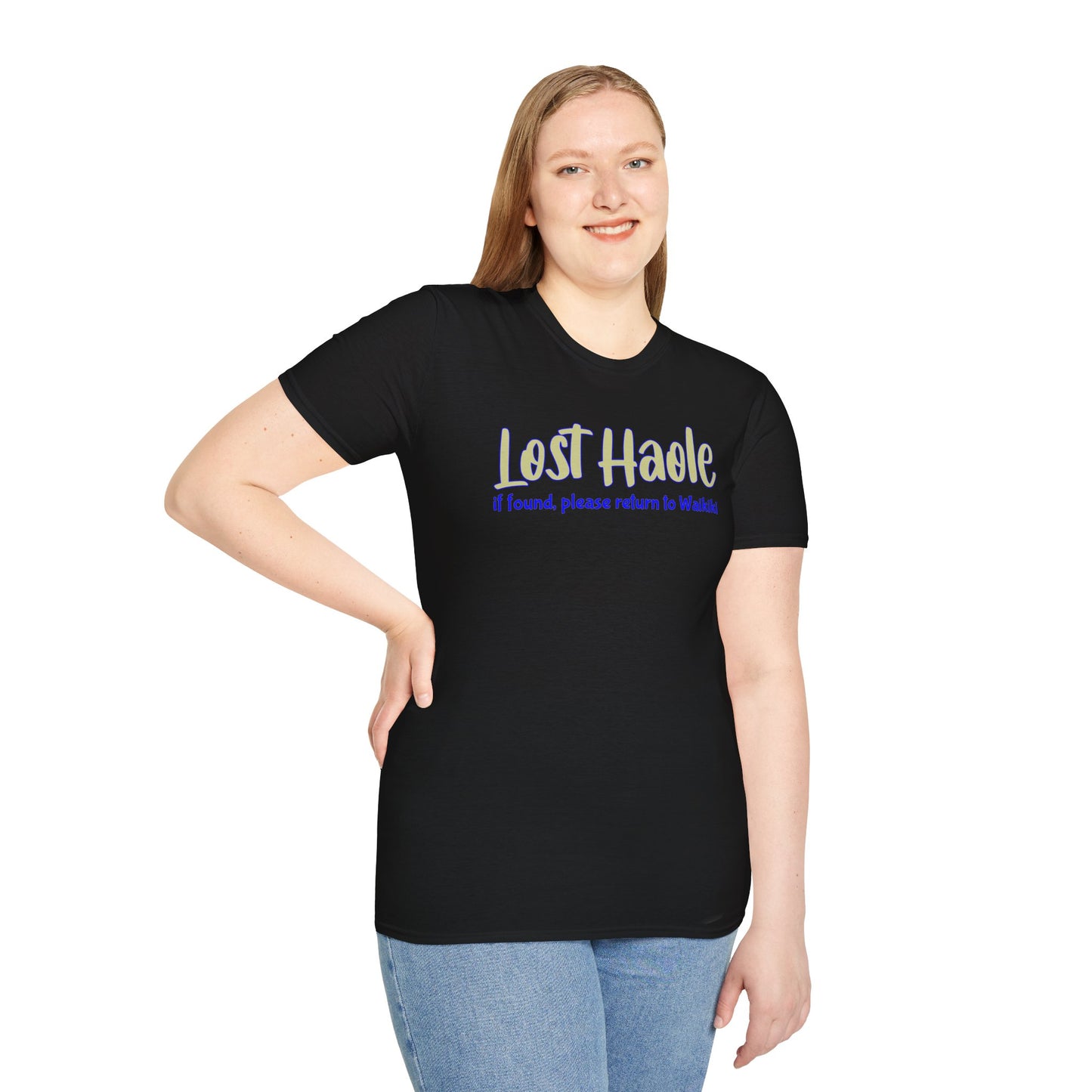 Lost Haole Unisex T Shirt White