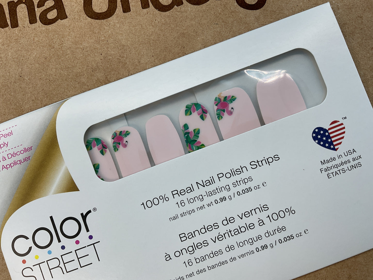 Color Street Nail Strips | Flamin-goals | Real Polish | Easy Apply |