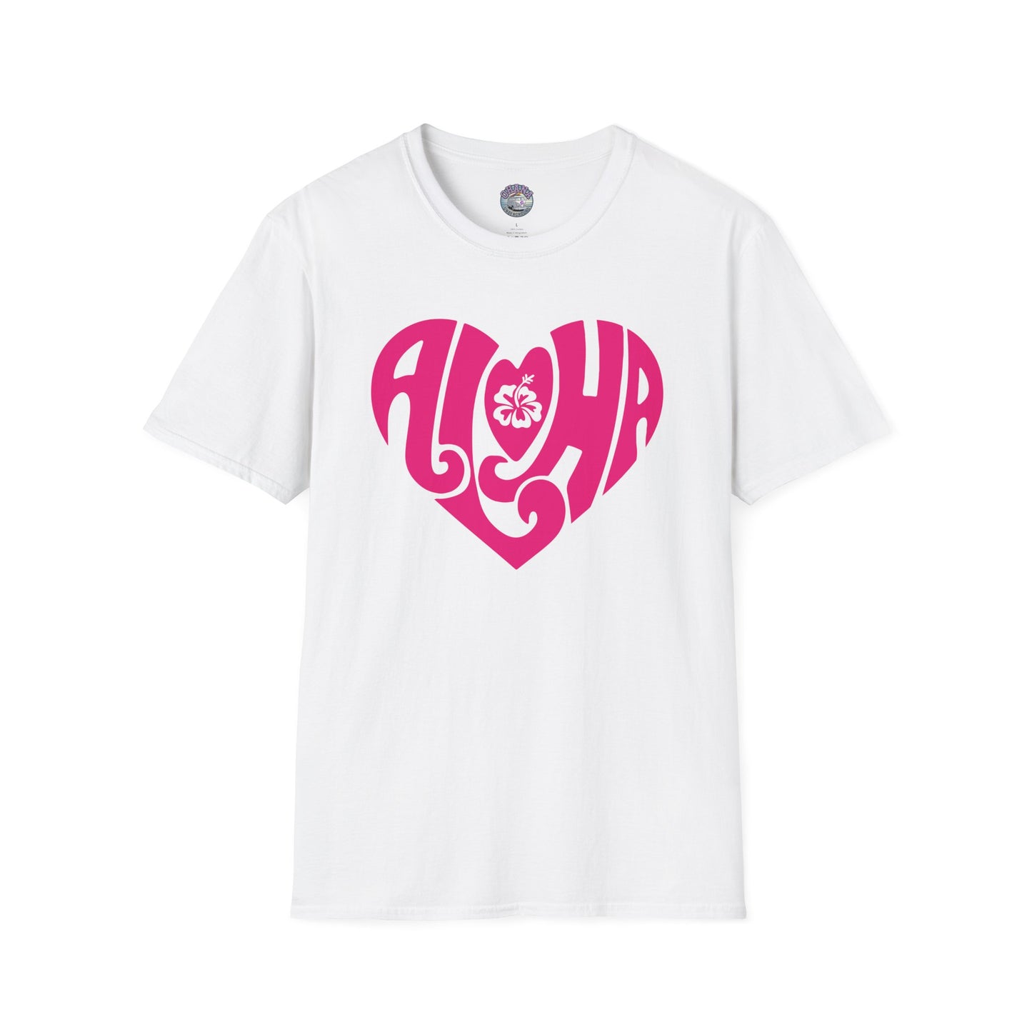 Shaka Brands Aloha Heart Graphic T Shirt S-2XL