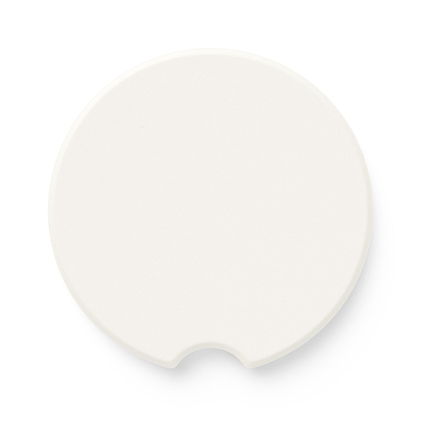Soapstone Car Coaster — Talk Story Coffee Logo Car Cup Holder Insert