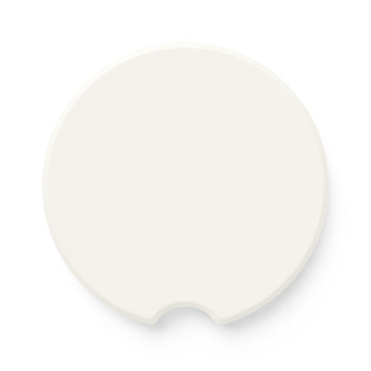 Soapstone Car Coaster — Talk Story Coffee Logo Car Cup Holder Insert