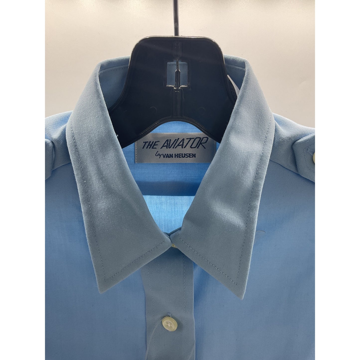 Van Heusen Women’s Aviator Dress Shirt 6A-L/S