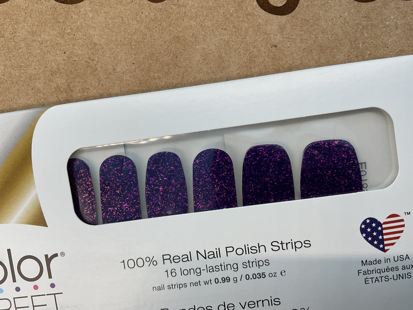 Color Street Nail Strips | Flake My Day | Real Polish | Easy Apply |