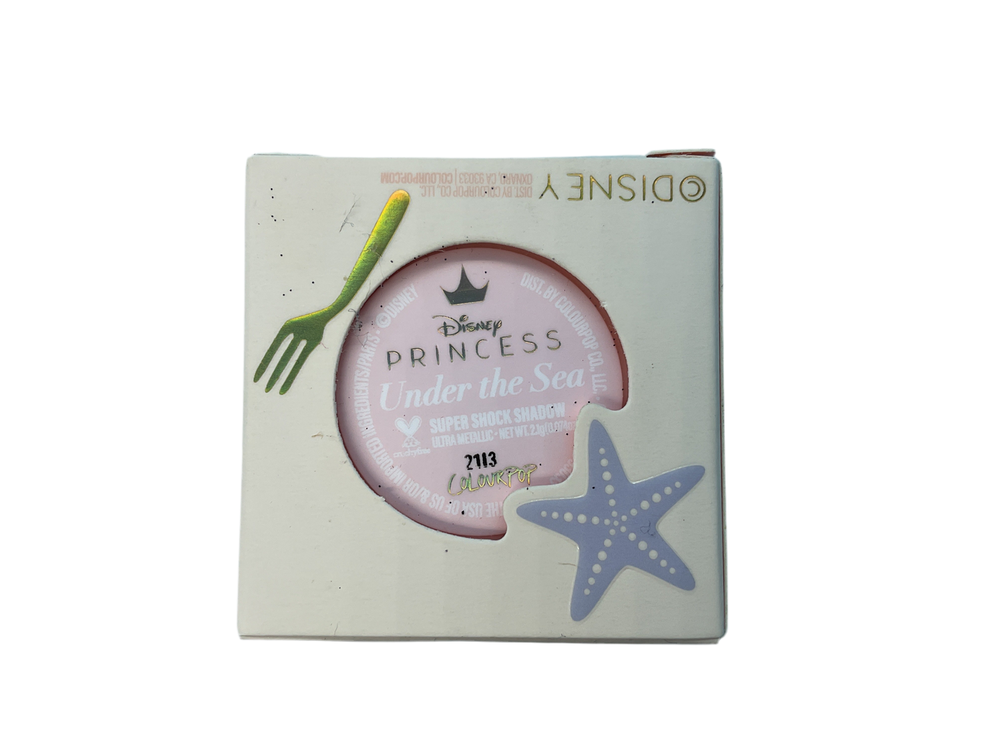 ColourPop Disney Princess Under the Sea Super Shock Shadow – Seafoam Green Pearl