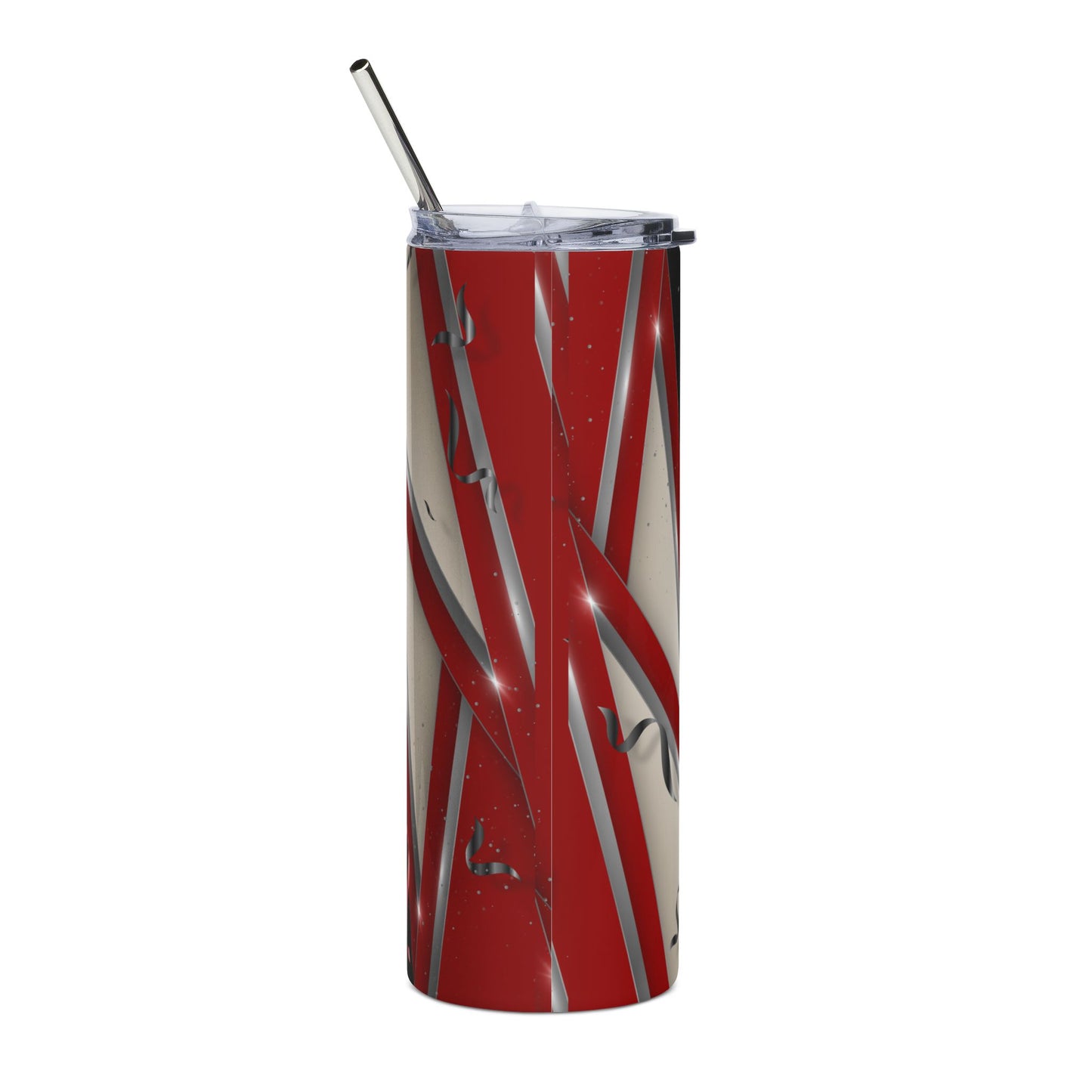 Senior 2026 Red/Black 20oz Stainless Steel Tumbler — Graduation Travel Cup