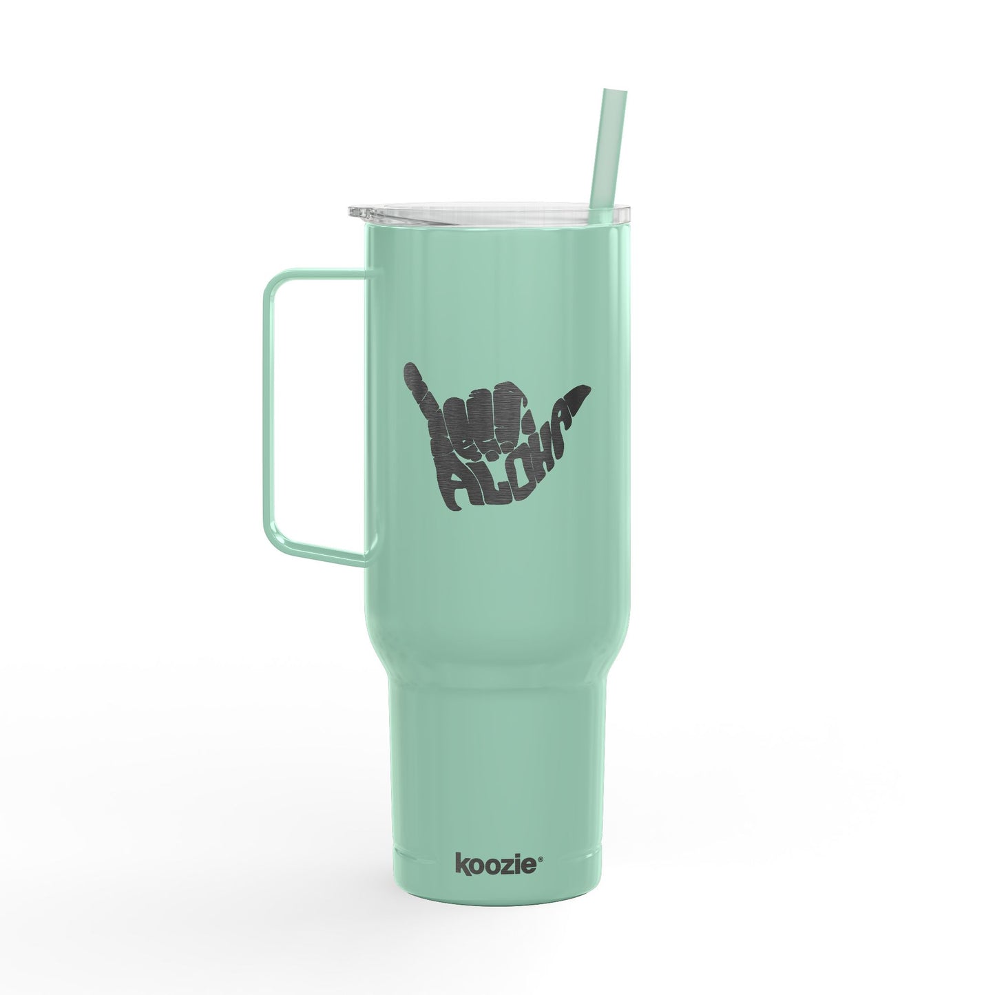 Ohana Underground Engraved Tumbler Shaka Hand Aloha Design 40oz