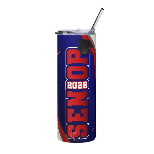 Senior 2026 Stainless Steel Tumbler – Graduation Travel Cup