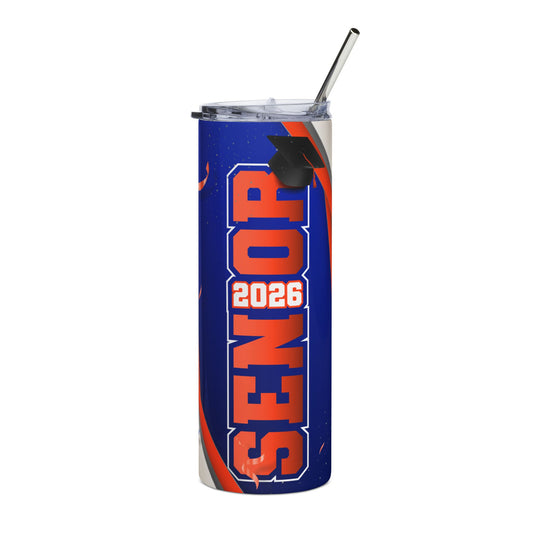 Senior 2026 Stainless Steel Tumbler – Graduation Gift 20oz