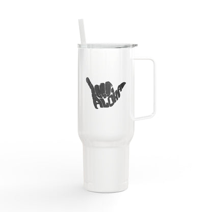 Ohana Underground Engraved Tumbler Shaka Hand Aloha Design 40oz
