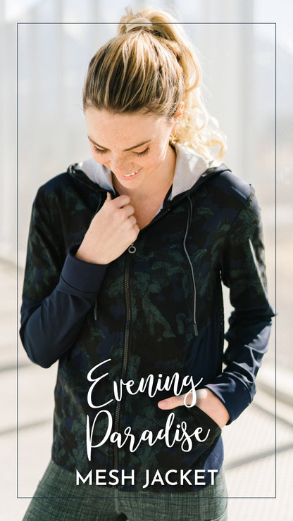 Zyia Active ~ Evening Paradise Mesh Jacket