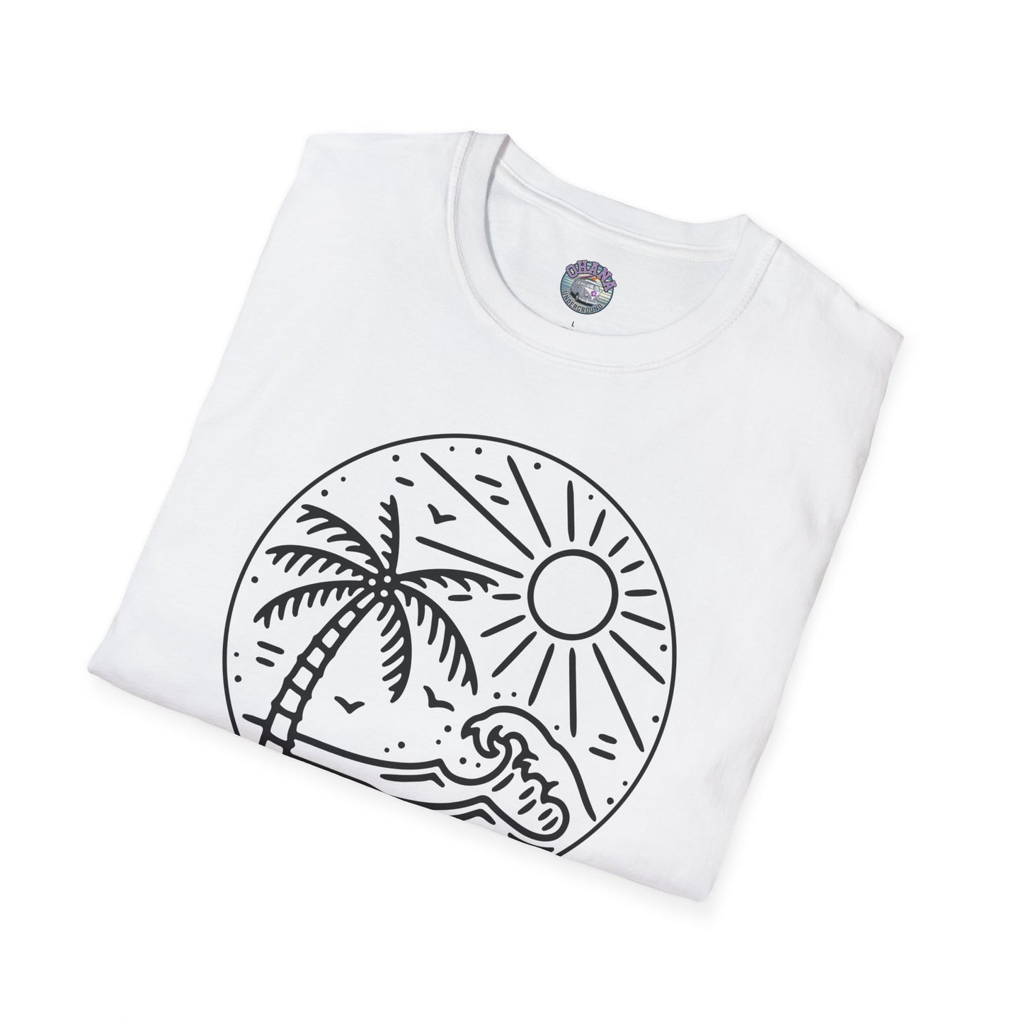 Beach Vibes T-Shirt – Ocean Design (Unisex)