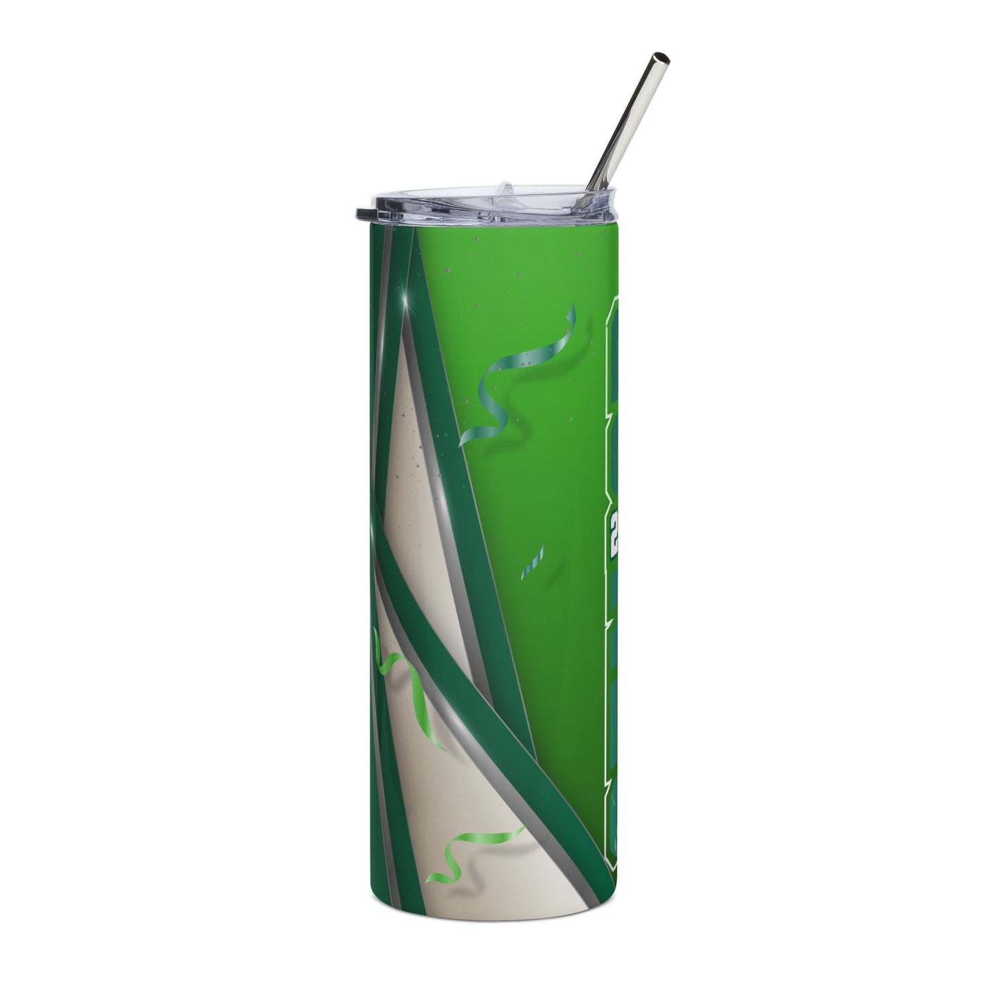 Tumbler — Senior 2026 Green Graduation Stainless Steel Tumbler