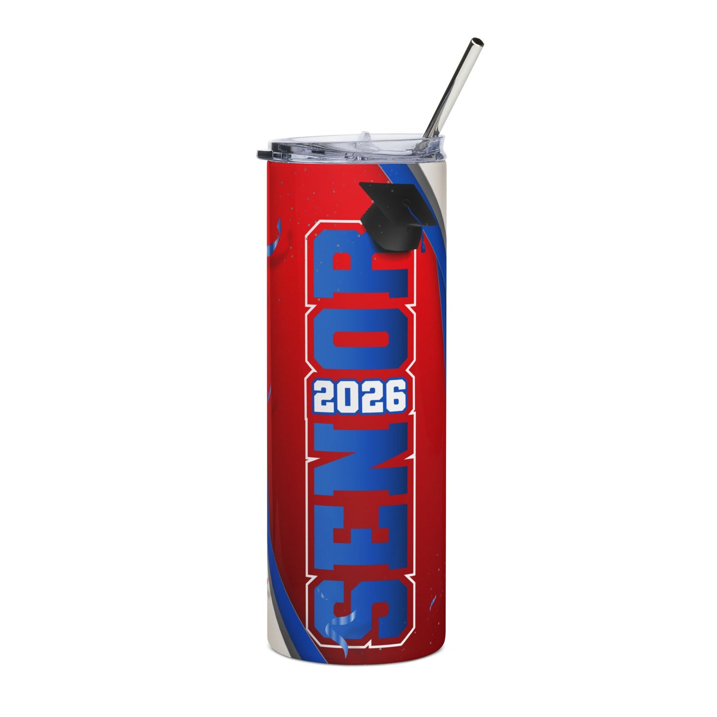 Tumbler - Senior 2026 Graduation Stainless Steel Travel Cup