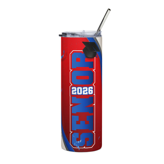 Tumbler - Senior 2026 Graduation Stainless Steel Travel Cup