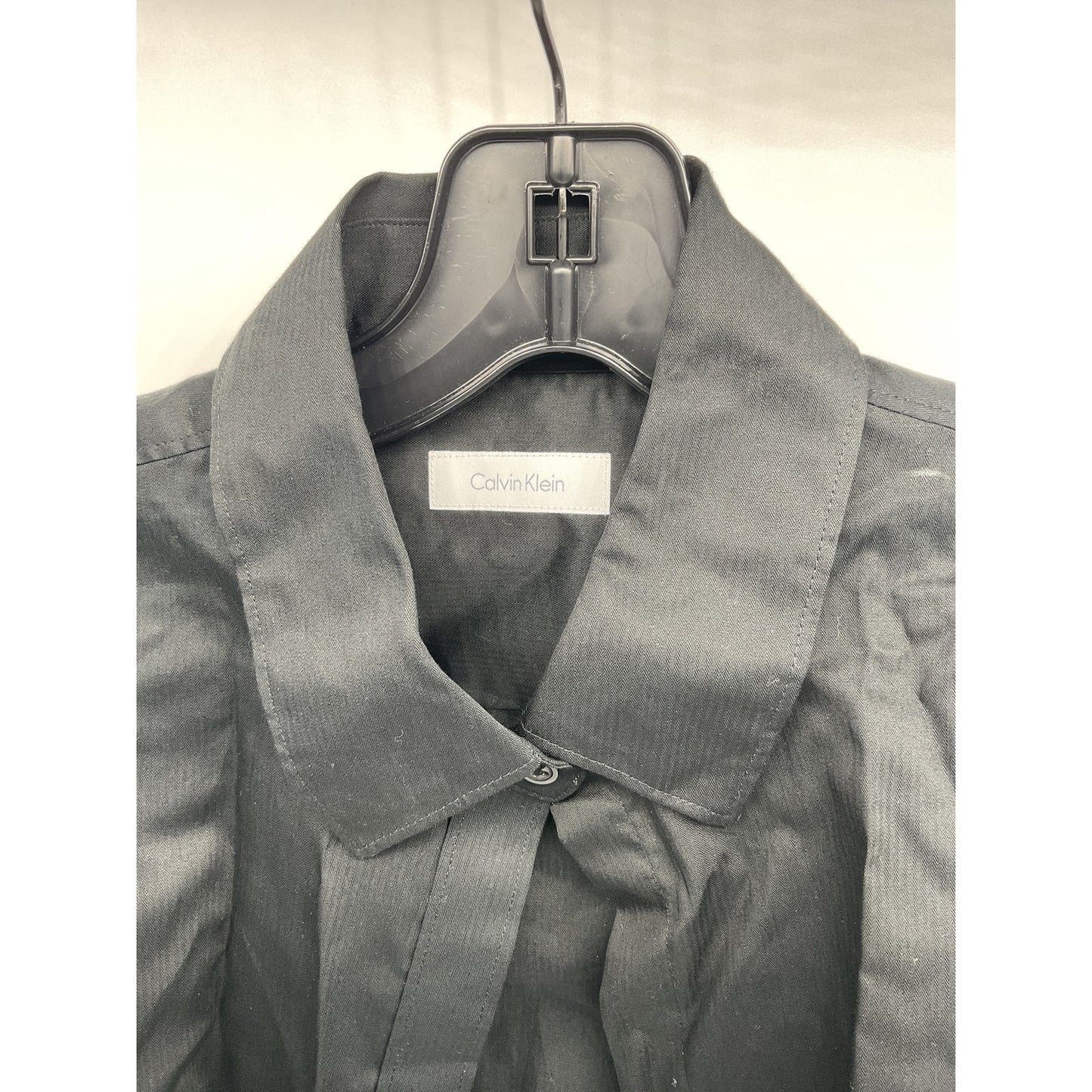 Calvin Klein Women’s Long-Sleeve Dress Shirt – M (8–10)