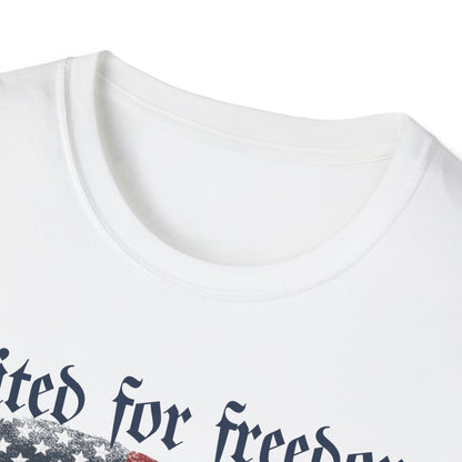 Patriotic T-Shirt - "United for Freedom" 250 Years America 1776–2026