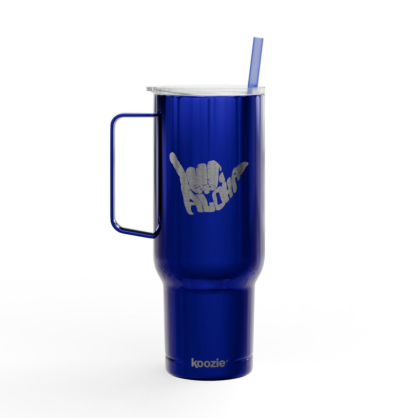 Ohana Underground Engraved Tumbler Shaka Hand Aloha Design 40oz