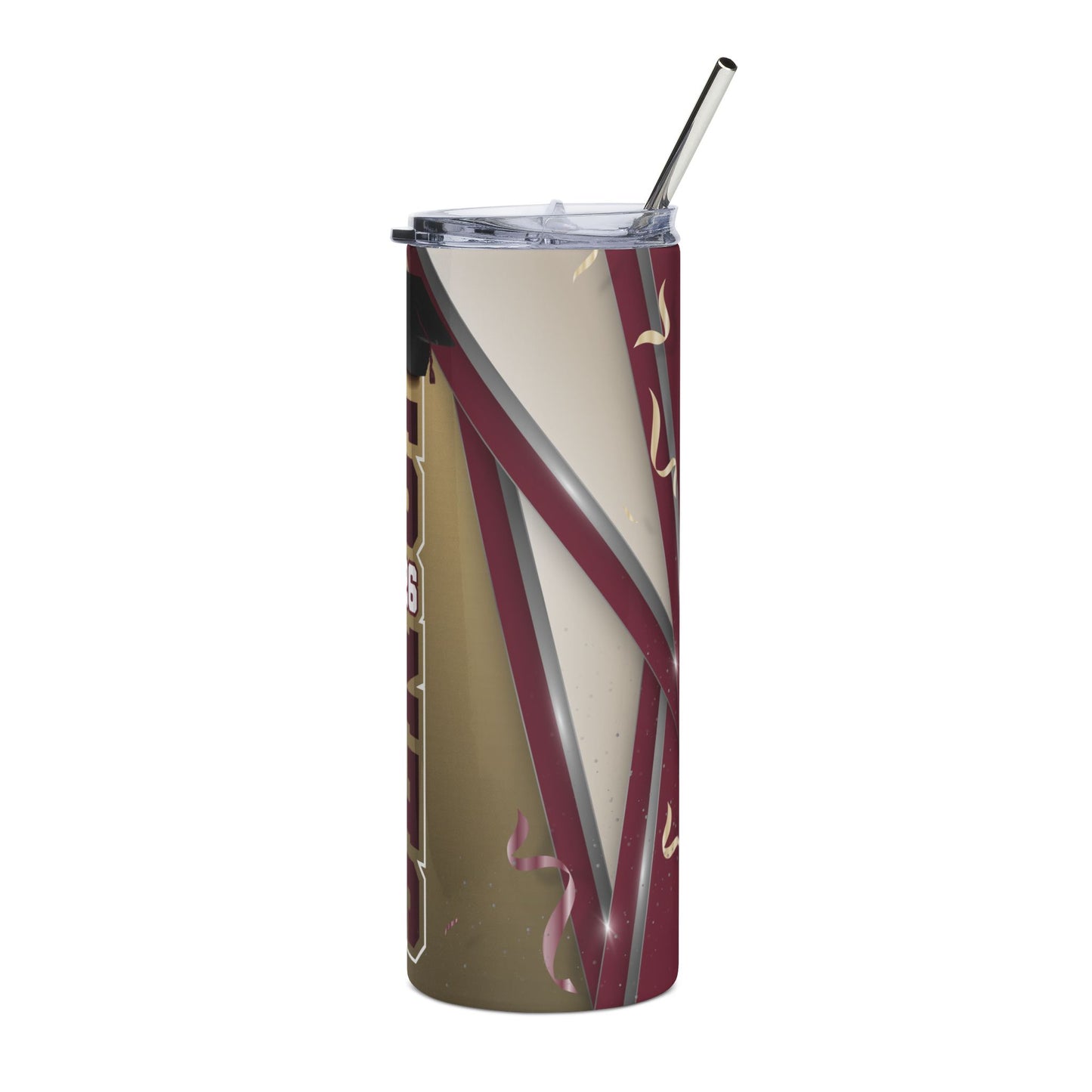20oz Stainless Tumbler - 'Senior 2026' Graduation Travel Cup