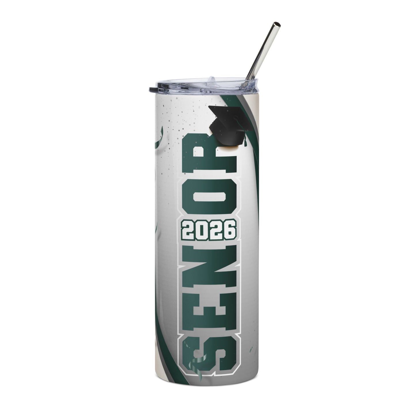 Senior 2026 Stainless Steel Tumbler – Graduation Travel Cup