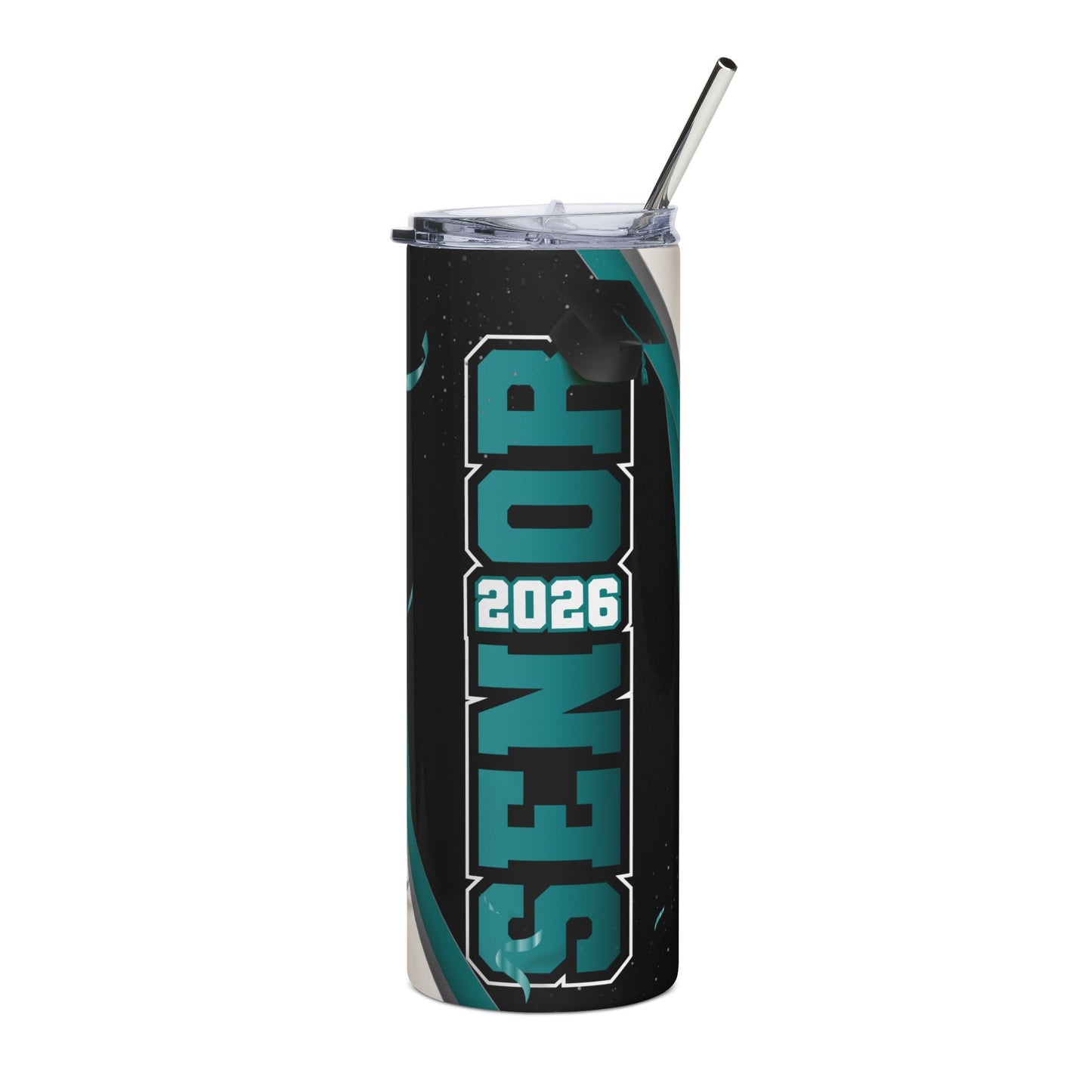 Senior 2026 Stainless Steel Tumbler — 20oz Graduation Travel Cup