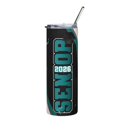 Senior 2026 Stainless Steel Tumbler — 20oz Graduation Travel Cup