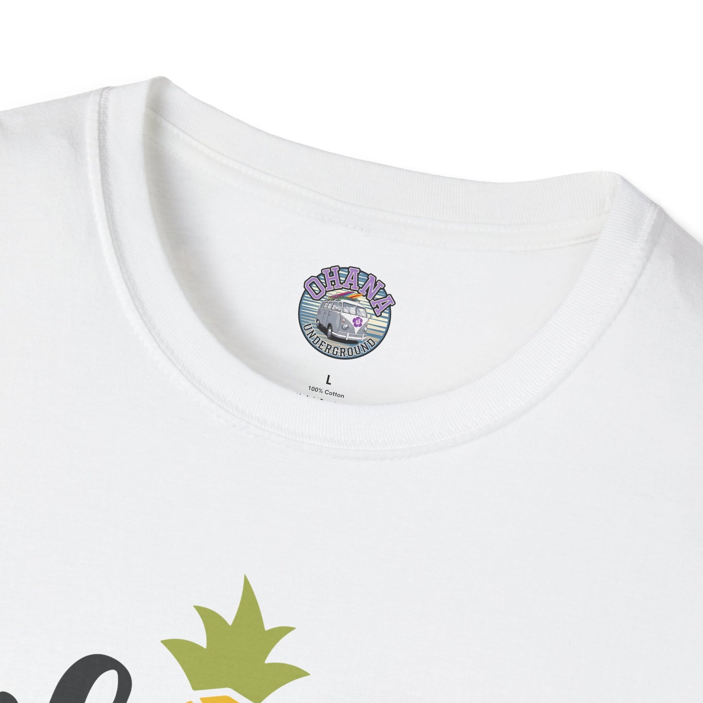 Shaka Brands Aloha Summer Pineapple T Shirt S-2XL