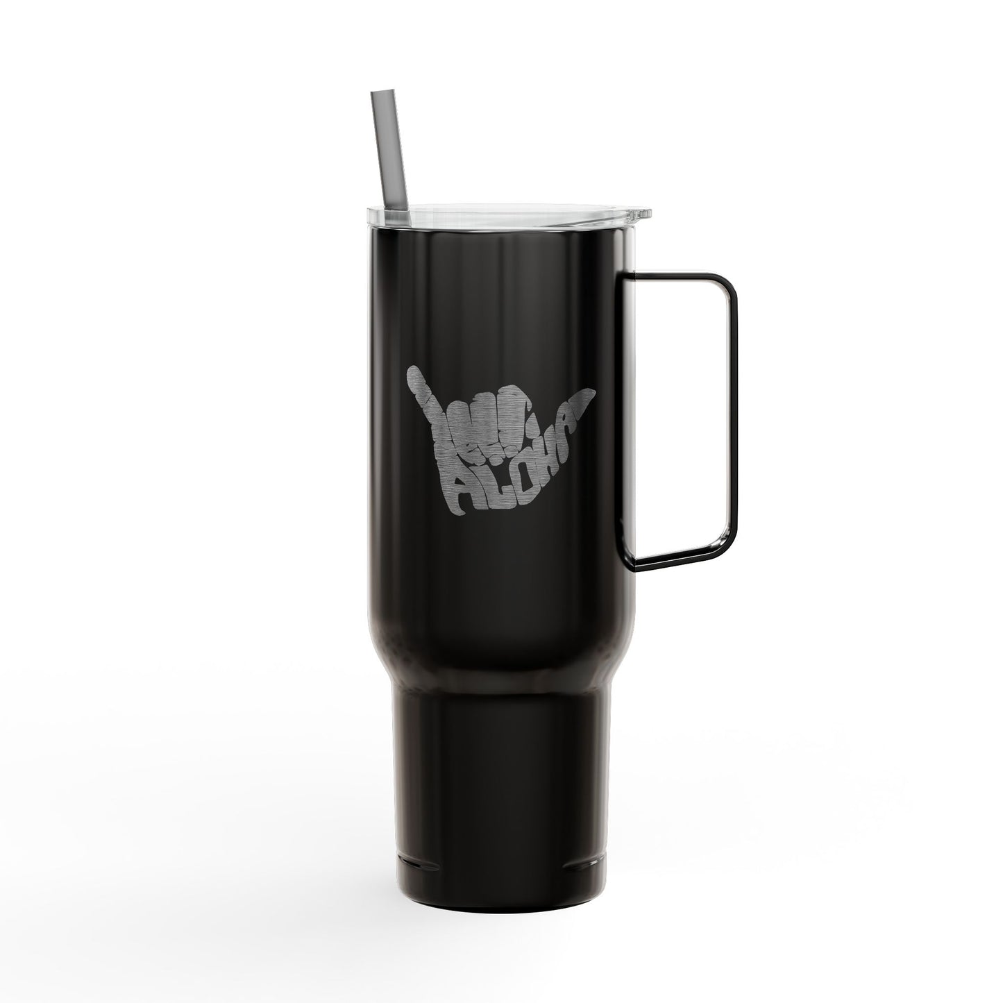 Ohana Underground Engraved Tumbler Shaka Hand Aloha Design 40oz